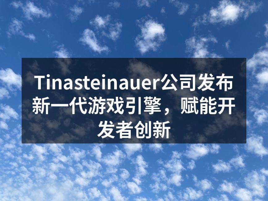 Tinasteinauer新游戏引擎发布会现场