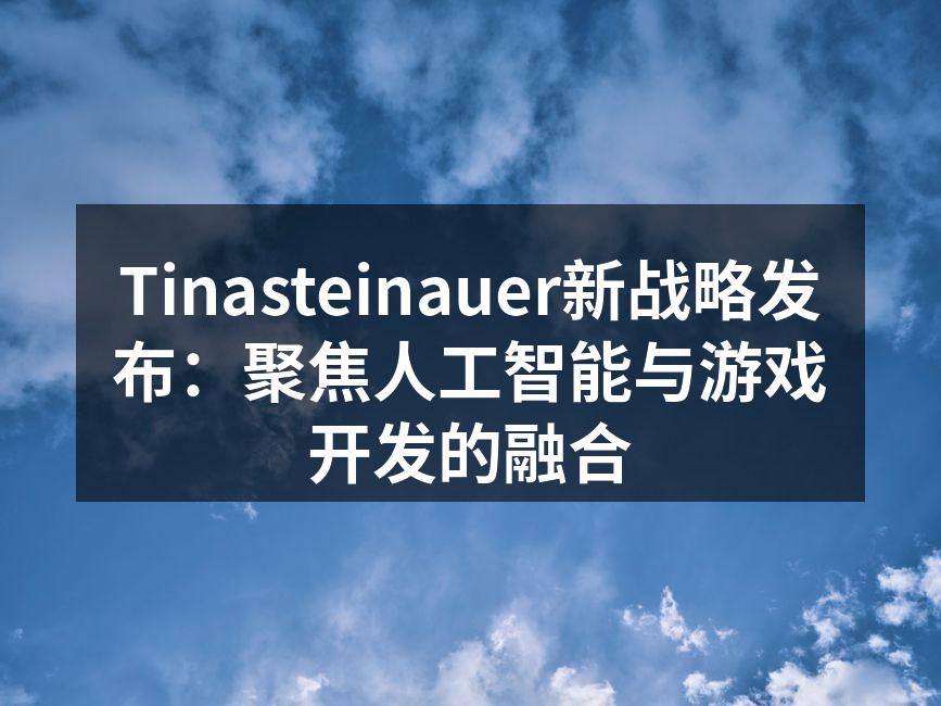 Tinasteinauer新战略发布会现场